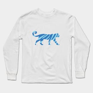Sweet Tigers Blue Long Sleeve T-Shirt